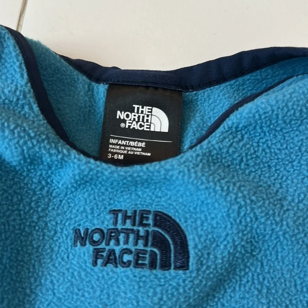 The North Face Blue Kids One Piece 3/6 baby boy